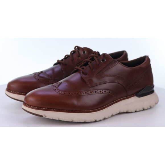 Rockport Total Motion Sport $150 Men\'s Wingtip Dress Shoes Size 8.5 M Leather main image 10